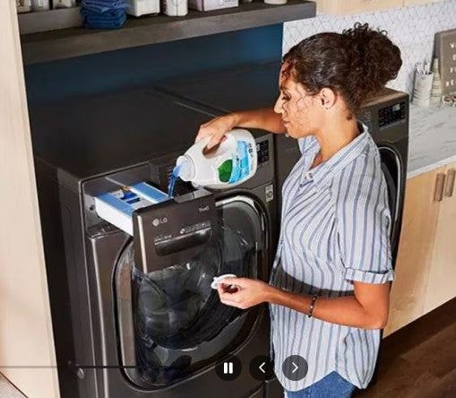 LG Washer and Dryer - Everglow Spaces